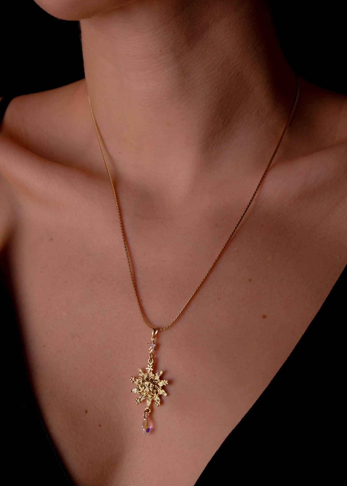 Sun • Star Necklace