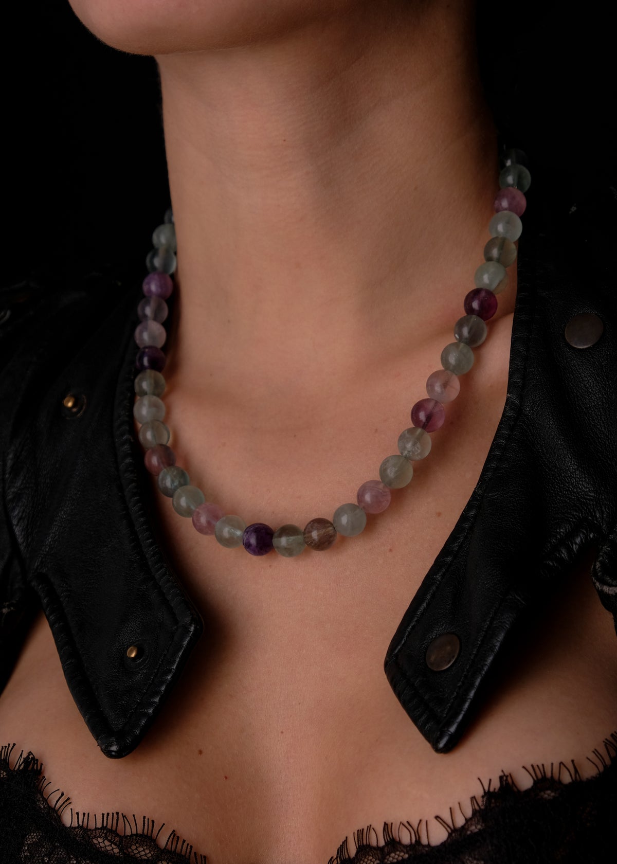 Fluorita collar