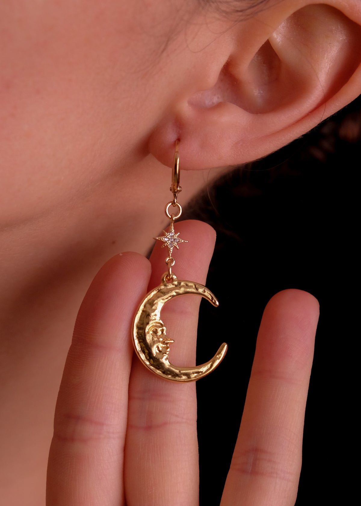 Moon • Sun • Star Earrings