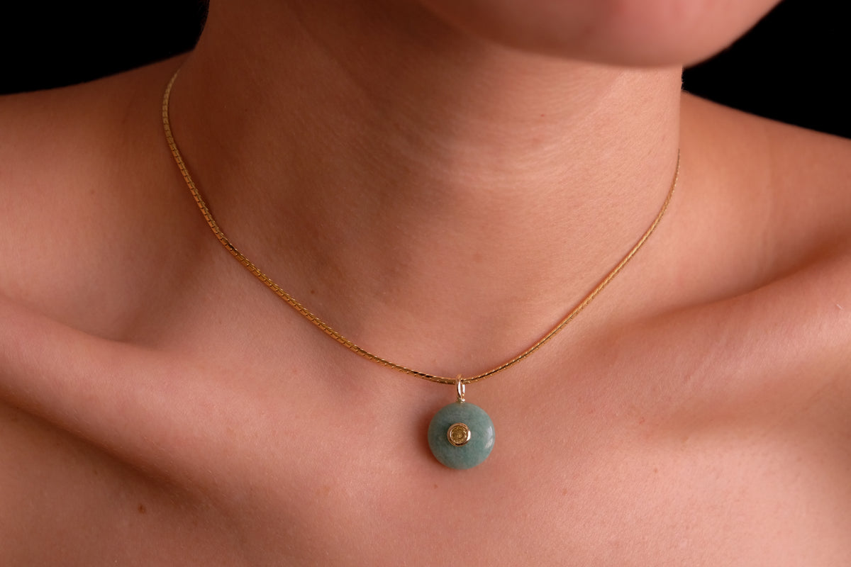 Amazonite Talisman choker