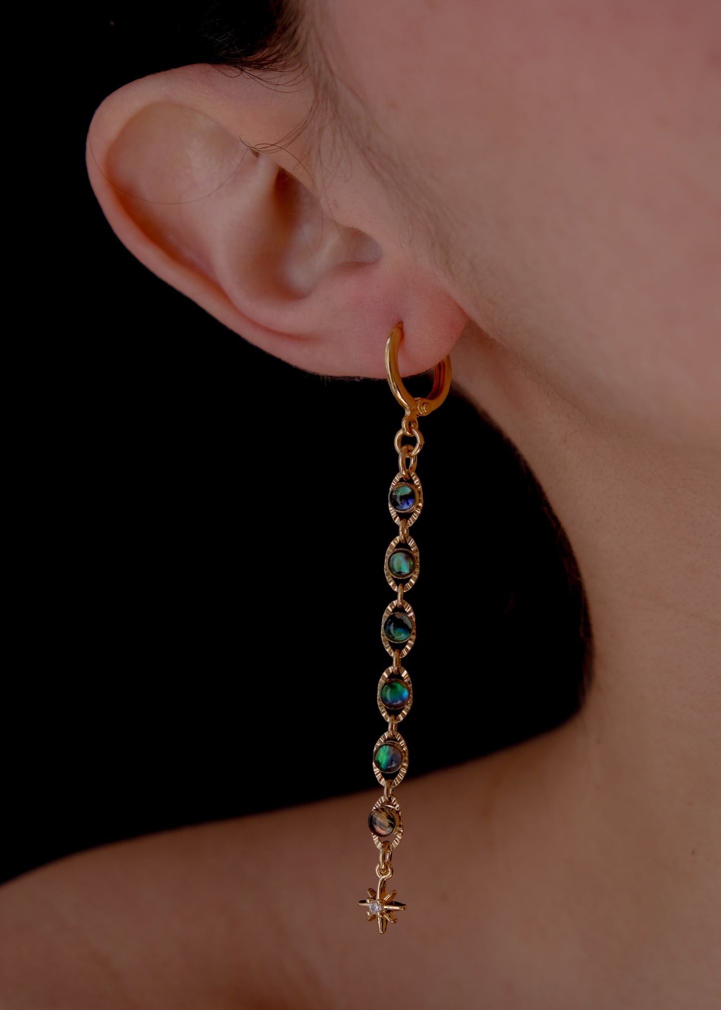 Baby acid earrings
