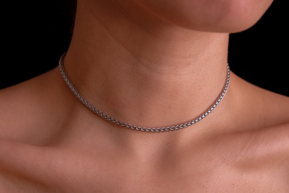 Silver Chain II Choker