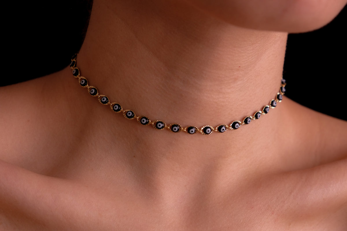 Gypsy Eyes Choker
