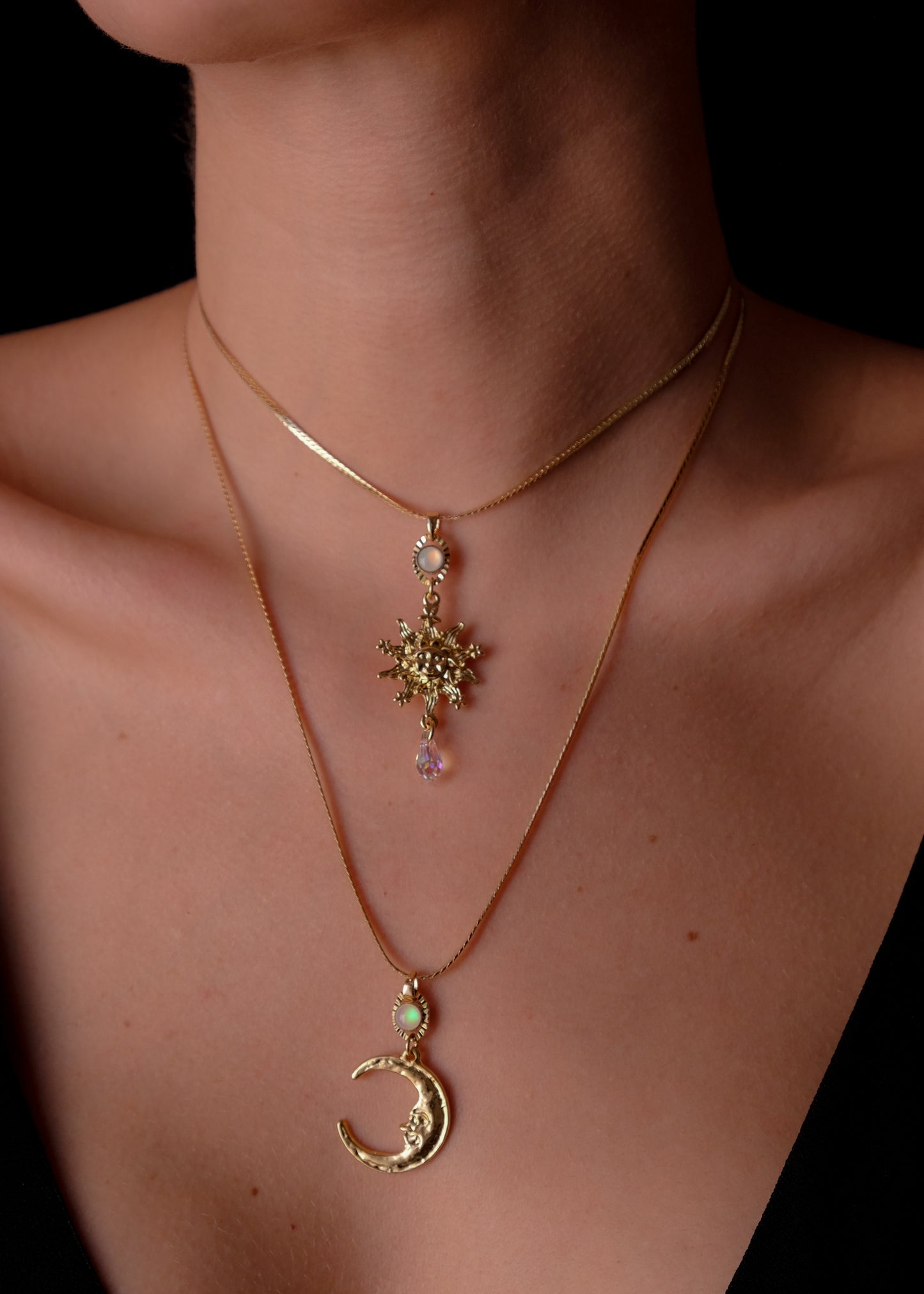 Sun • Moon • Halo Set
