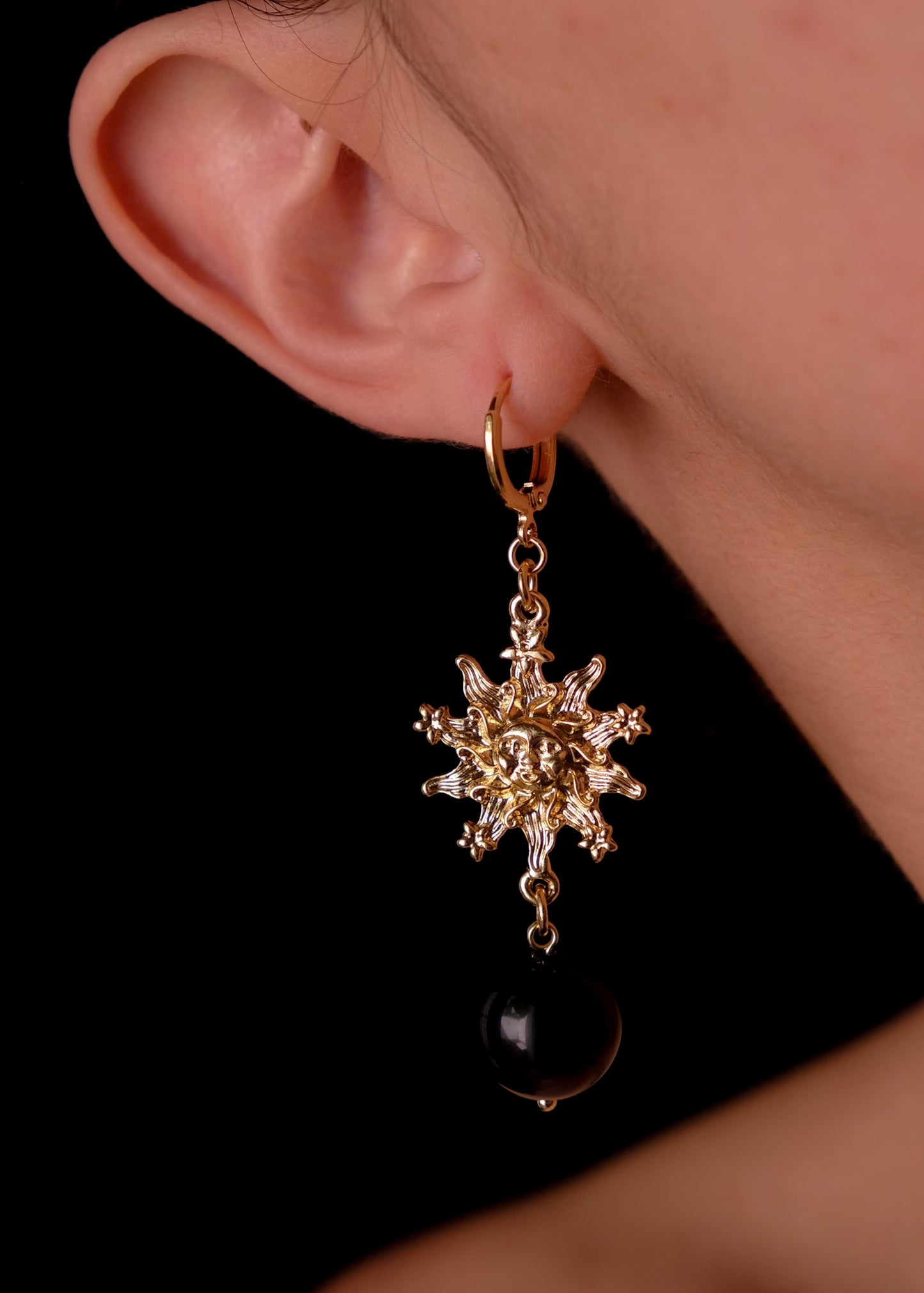 Sun • Void Earrings