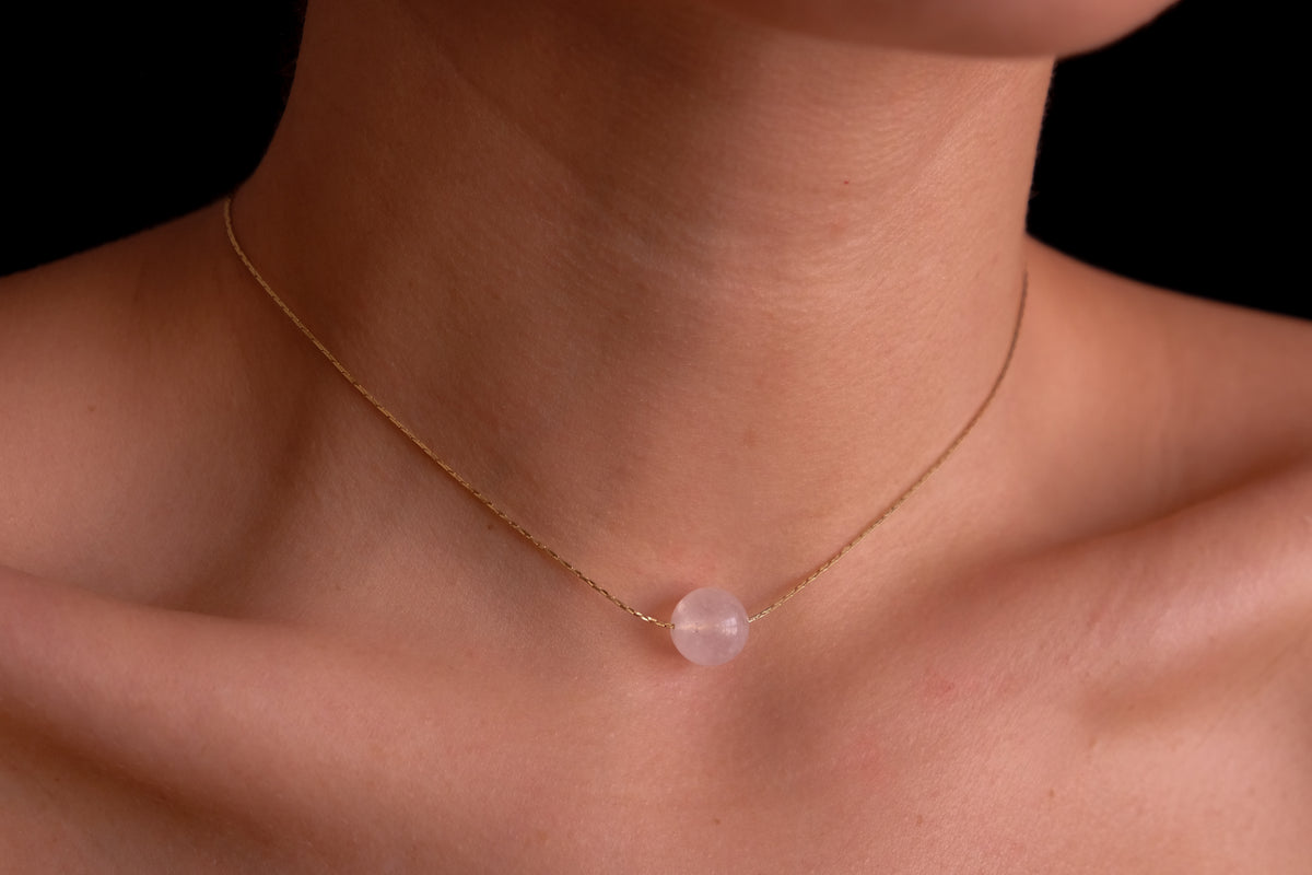 Moonstone Orb Choker