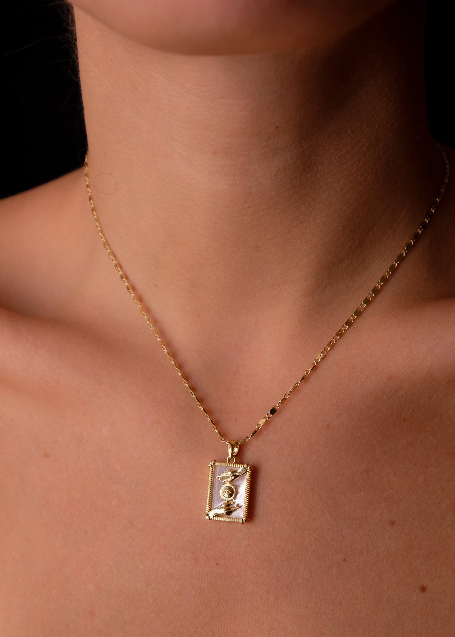 Fortune teller necklace