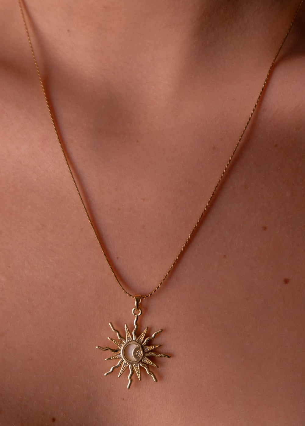 Oracle Sun Necklace