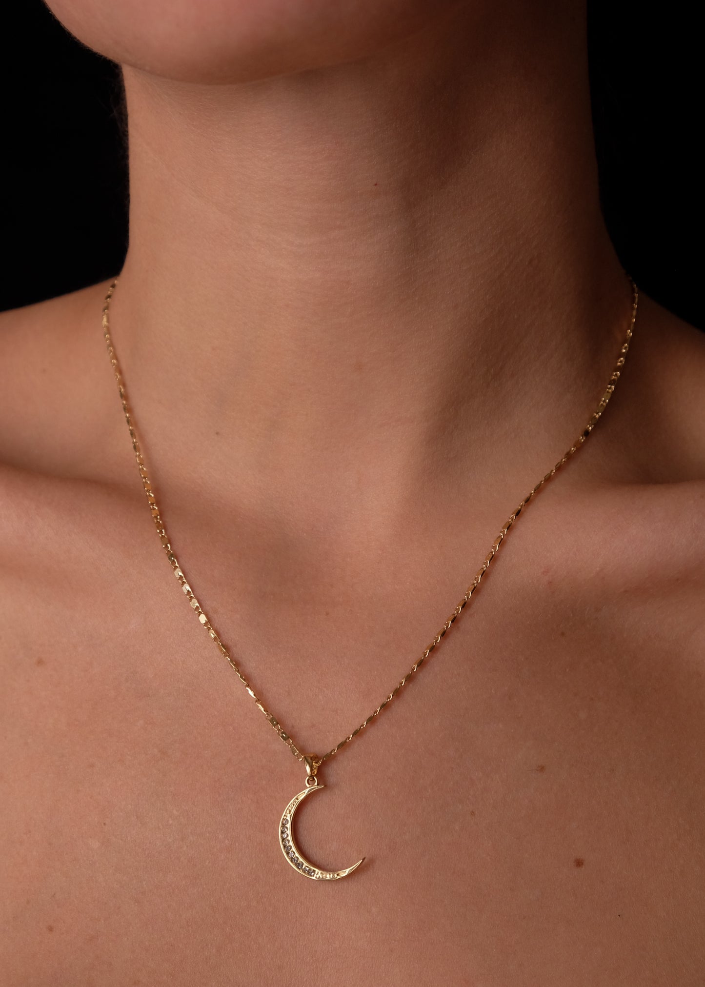Moon necklace