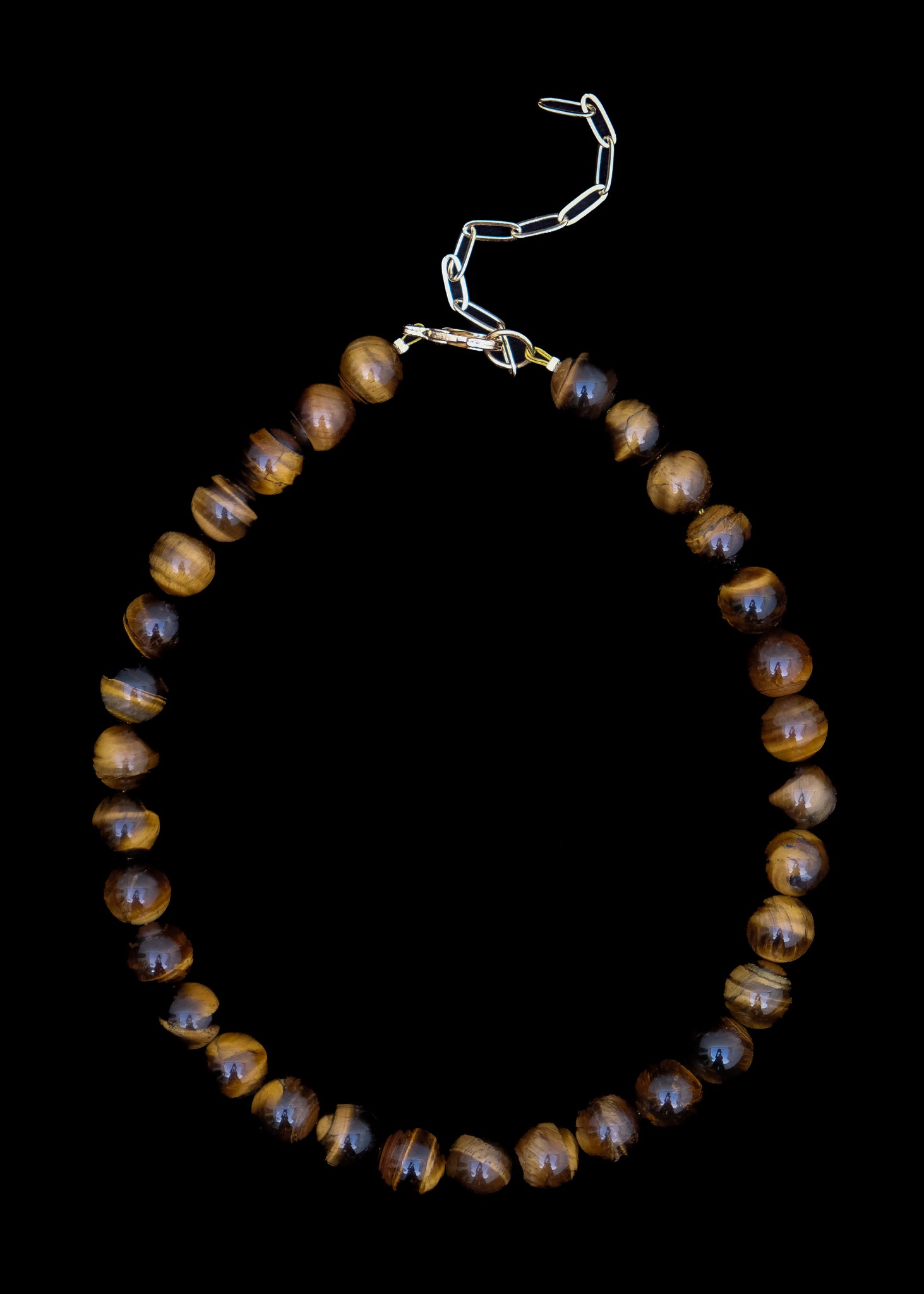 Ojo de tigre gargantilla