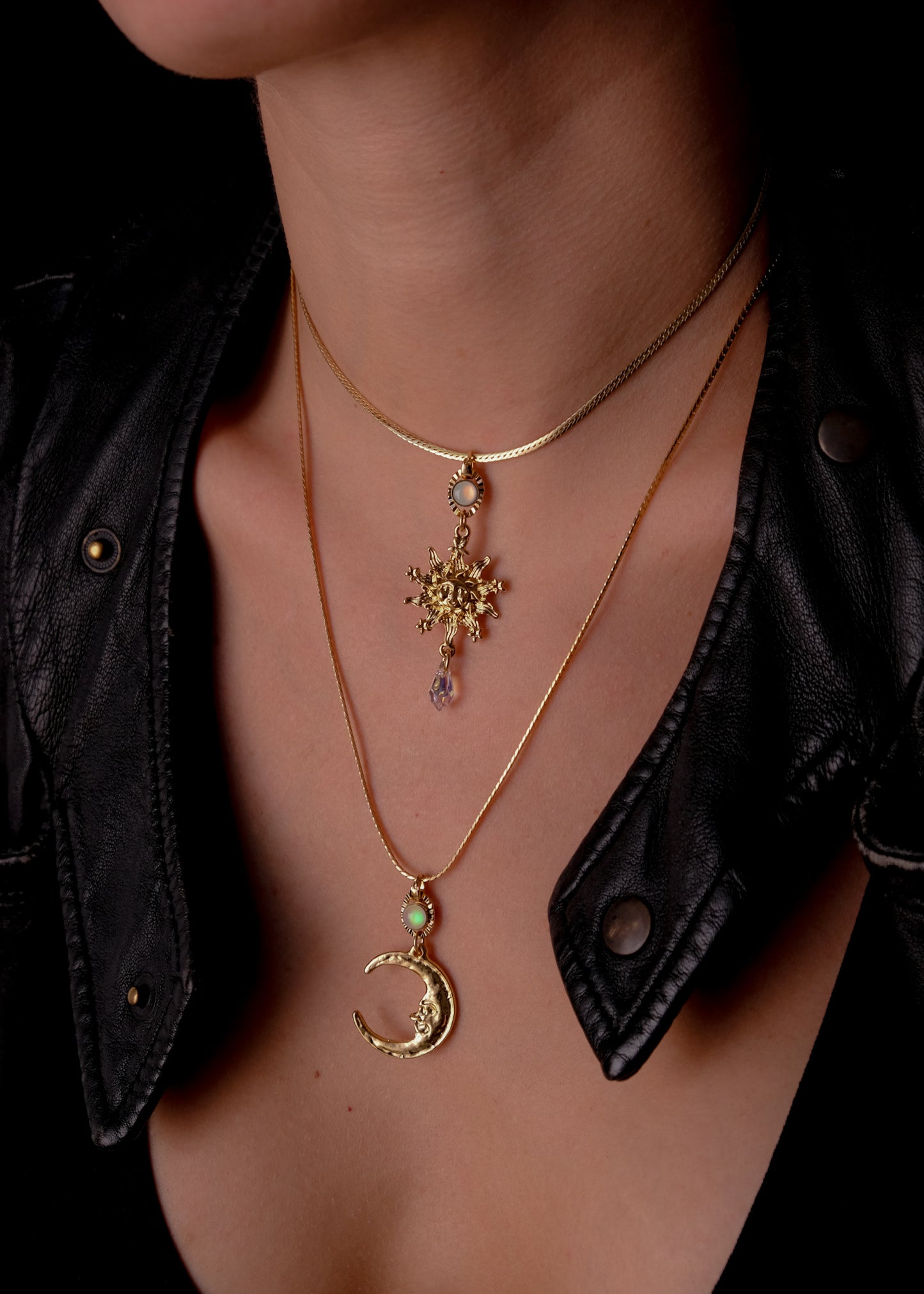 Sun • Moon • Halo Set