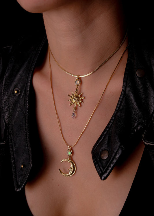 Sun • Moon • Halo Set