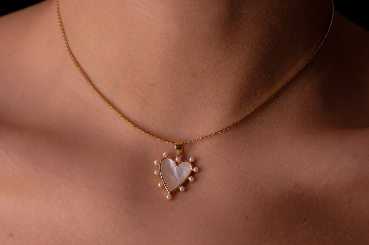 Moon Heart Choker