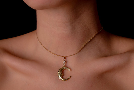 Moon • Star Choker