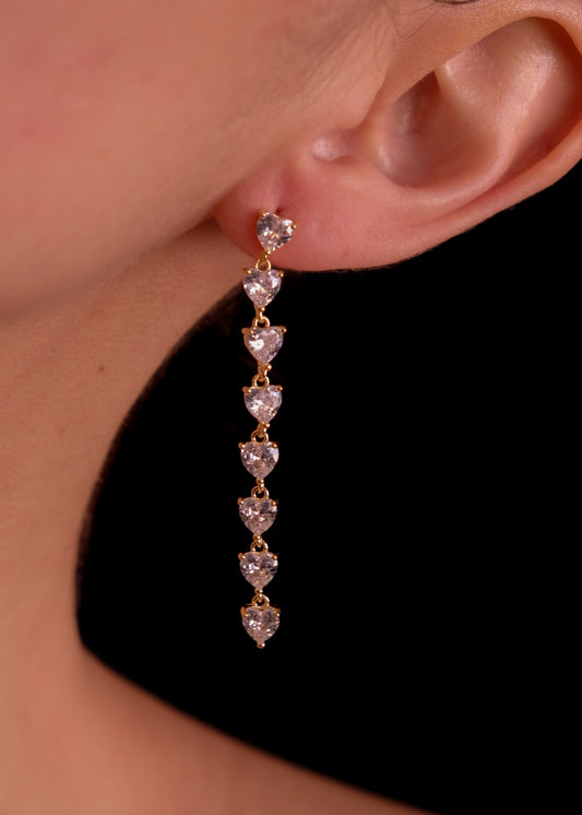 Hearts Rain Earrings