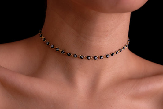 Gypsy Eyes Choker