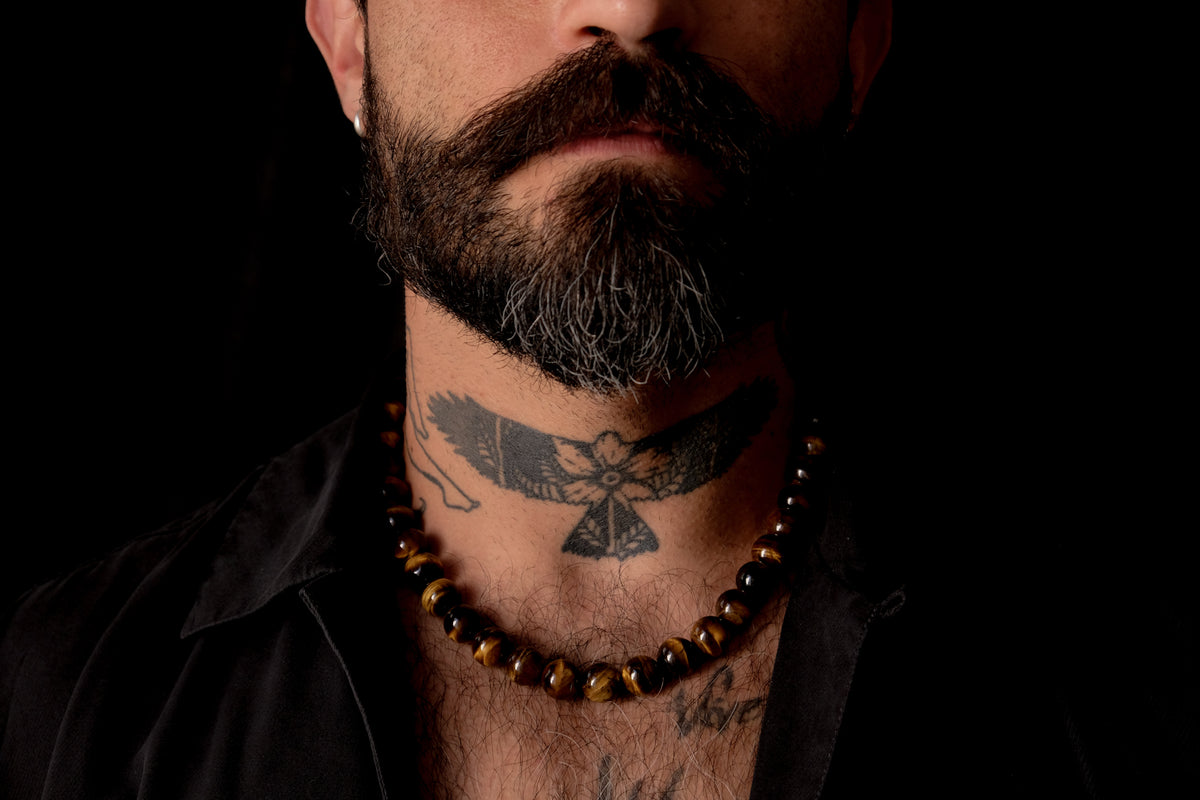 Ojo de tigre collar