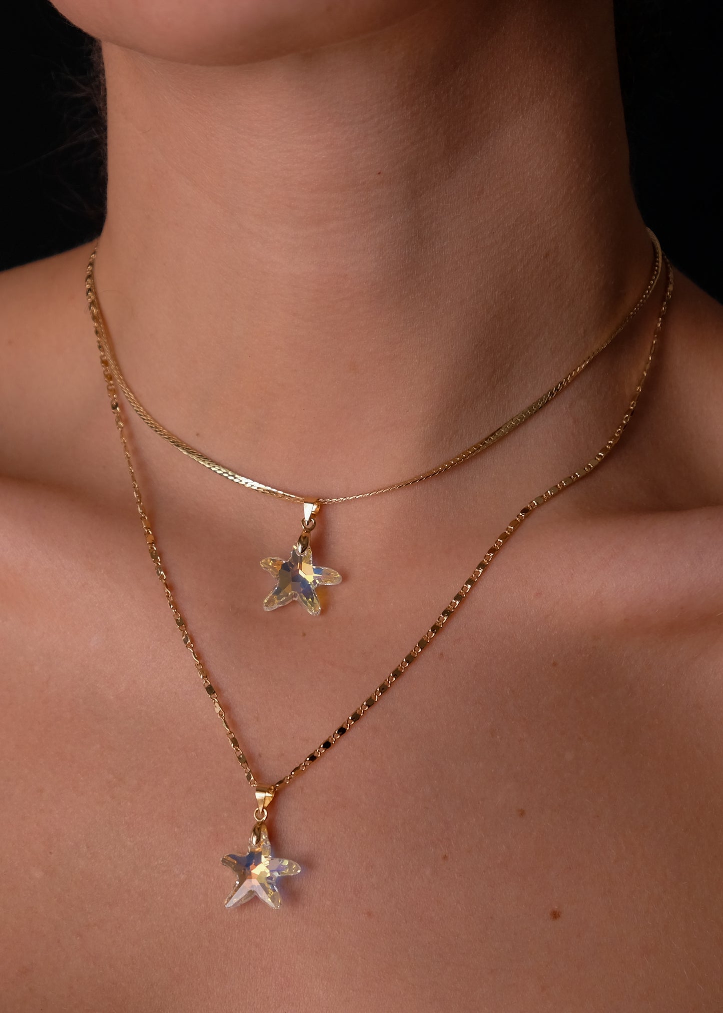 Crystal Starfish Set