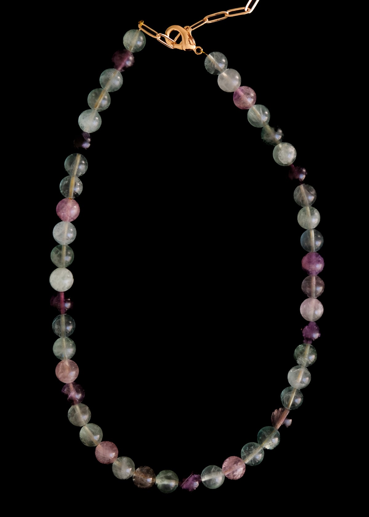 Fluorita collar