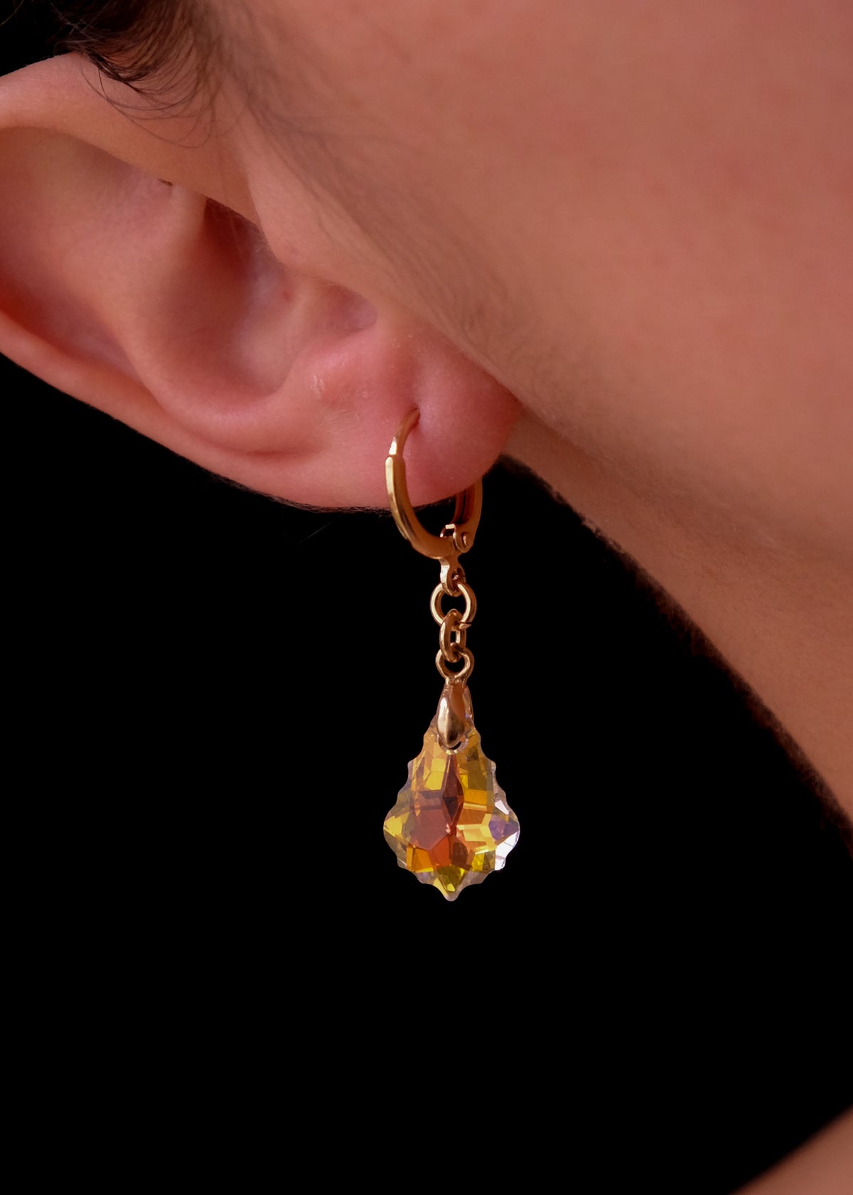 Crystal earrings