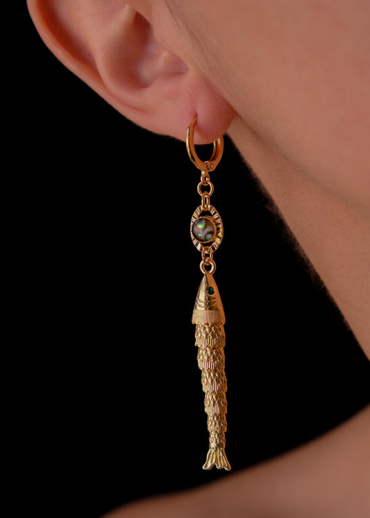 Acid Fish Earrings