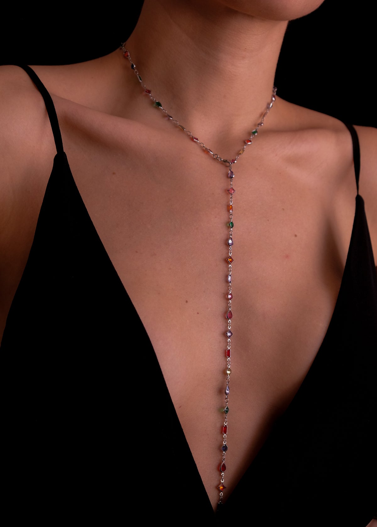 Chroma Silver Necklace 65