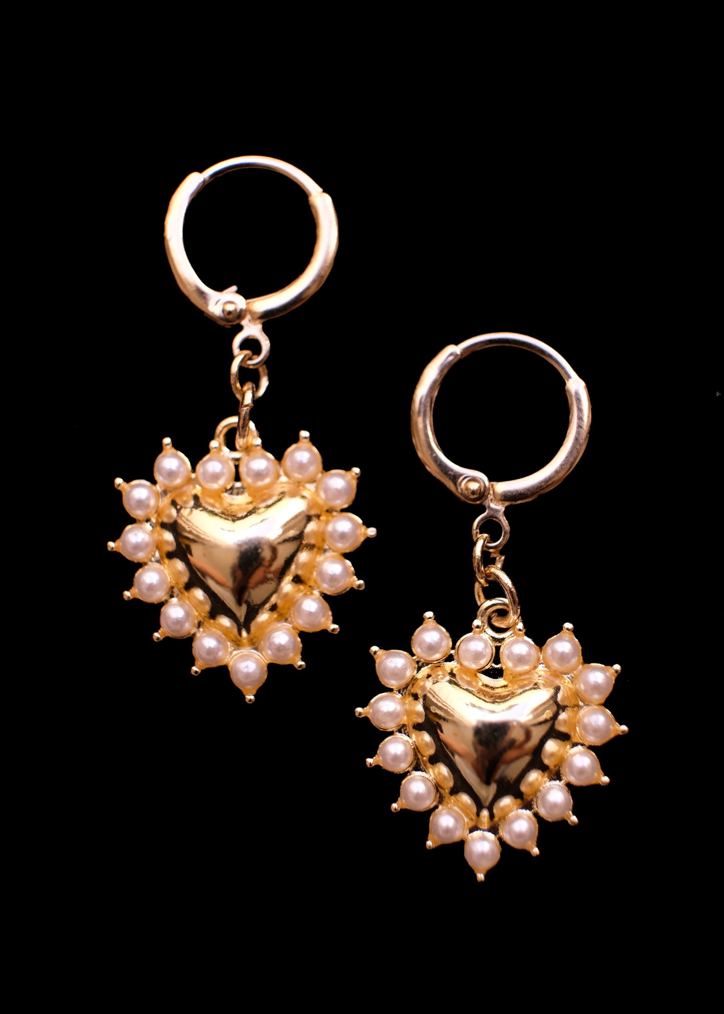 Sun Heart Earrings