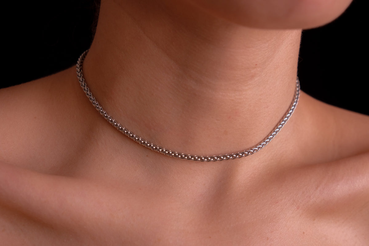 Silver Chain II Choker