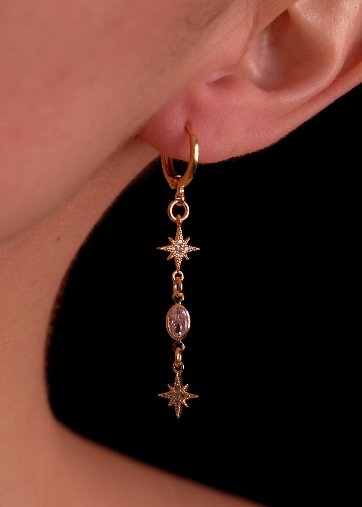 Twin Stars Earrings