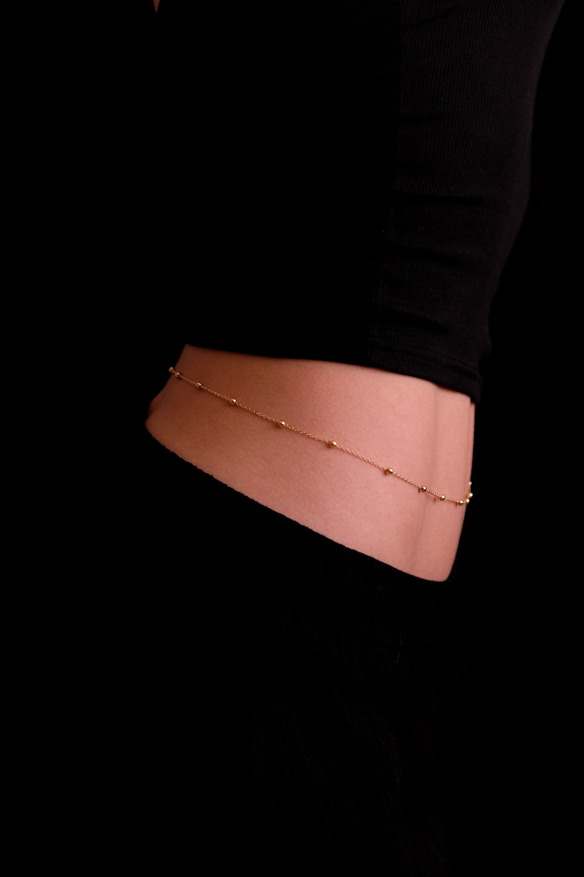 Gold Dots BellyChain