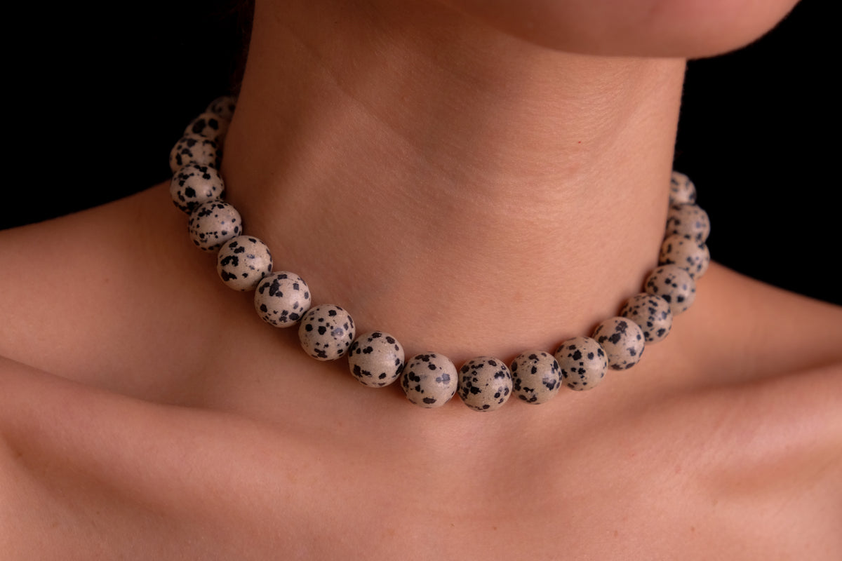 dálmata stone choker