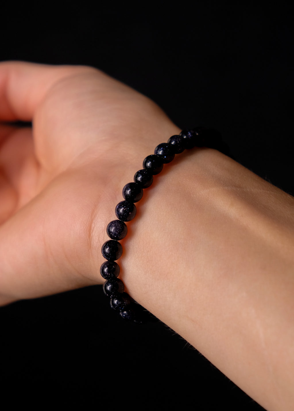 Venturina morada pulsera