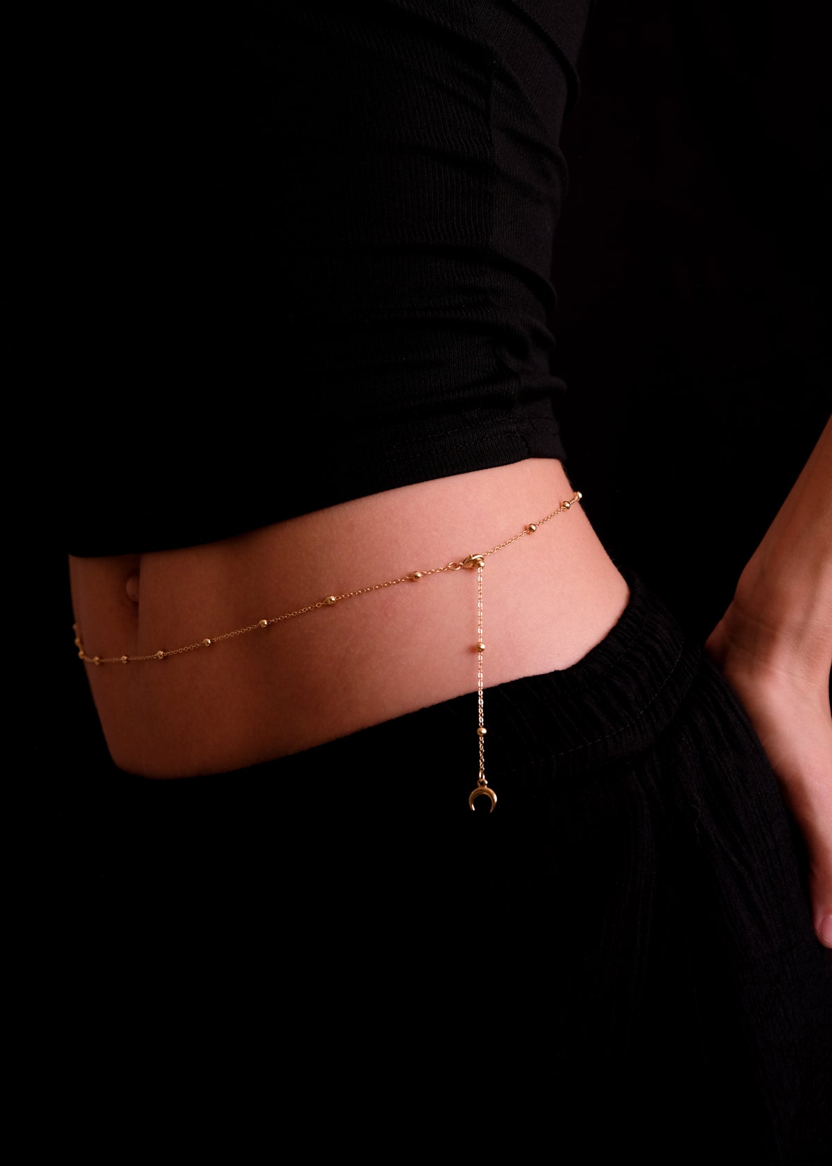 Gold Dots BellyChain