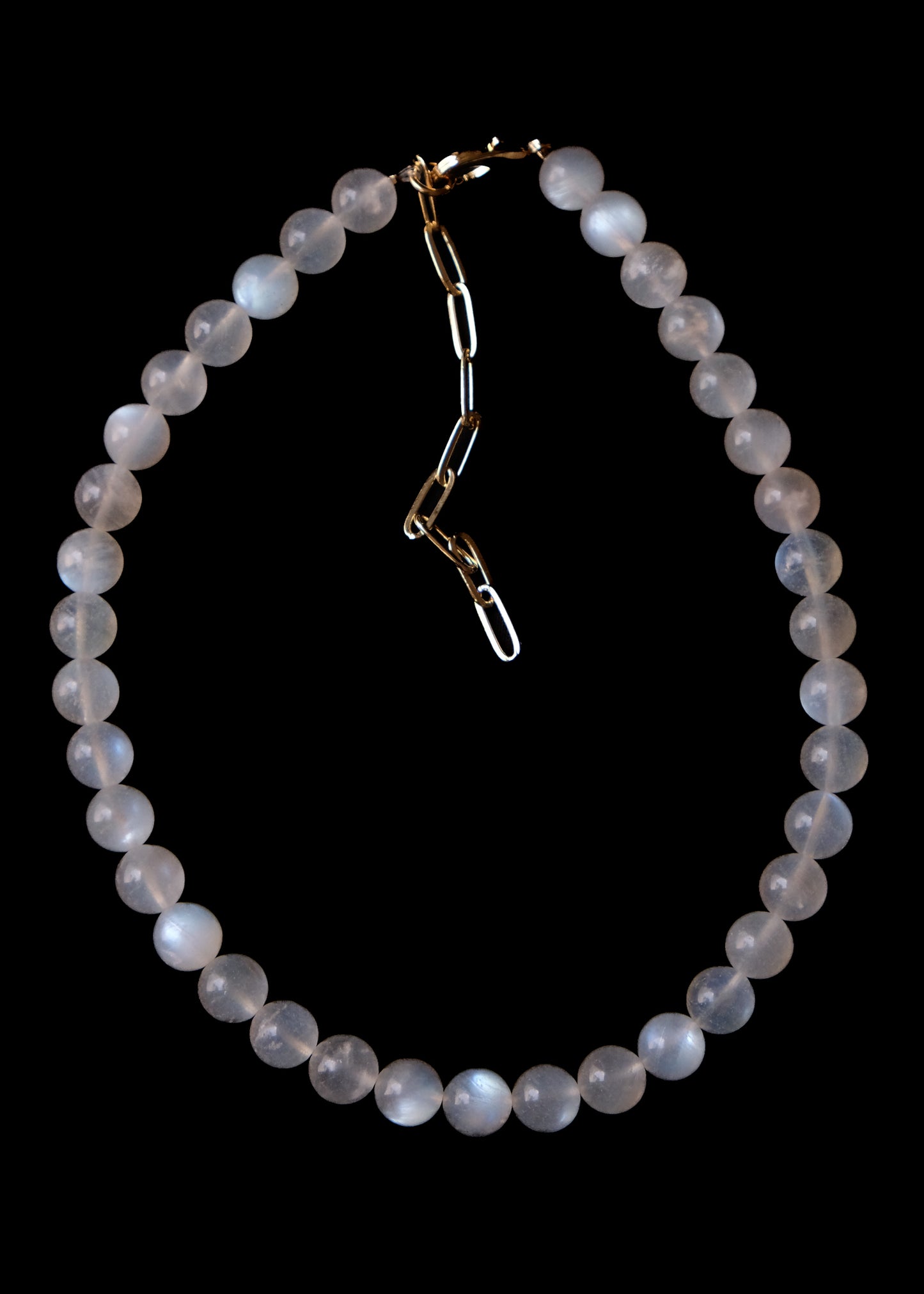 Moonstone choker