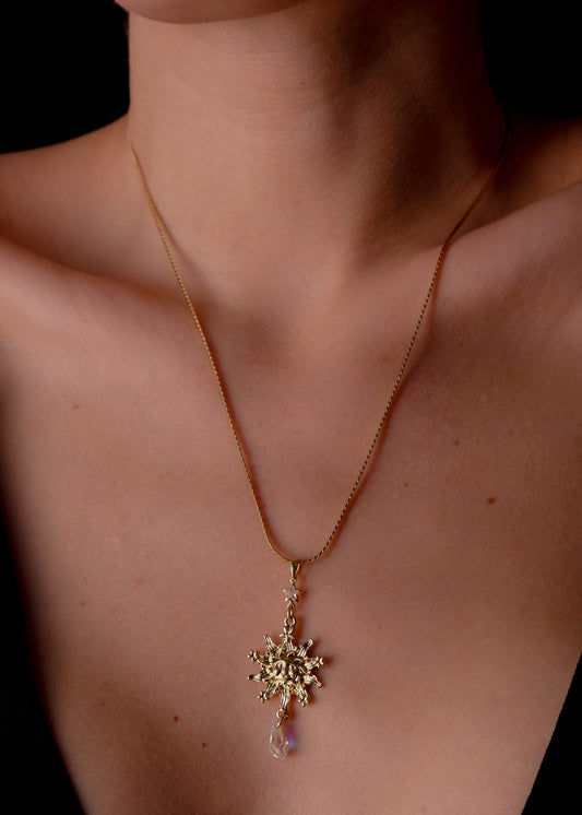 Sun • Star Necklace