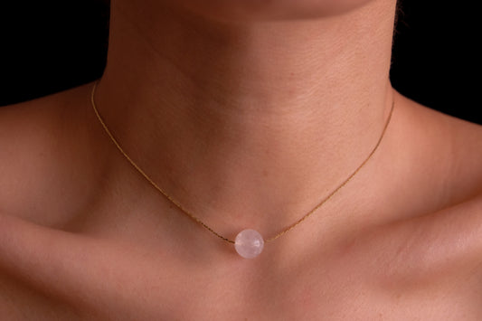 Moonstone Orb Choker