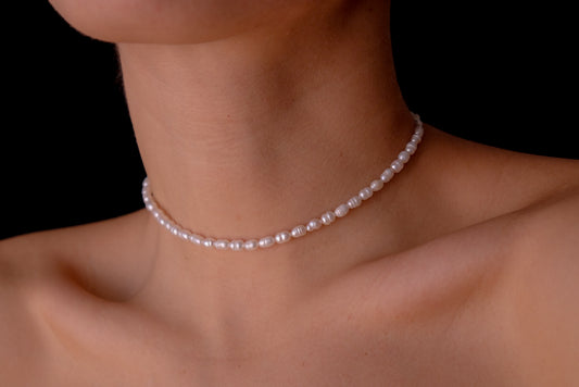 Ivory Pearl Choker