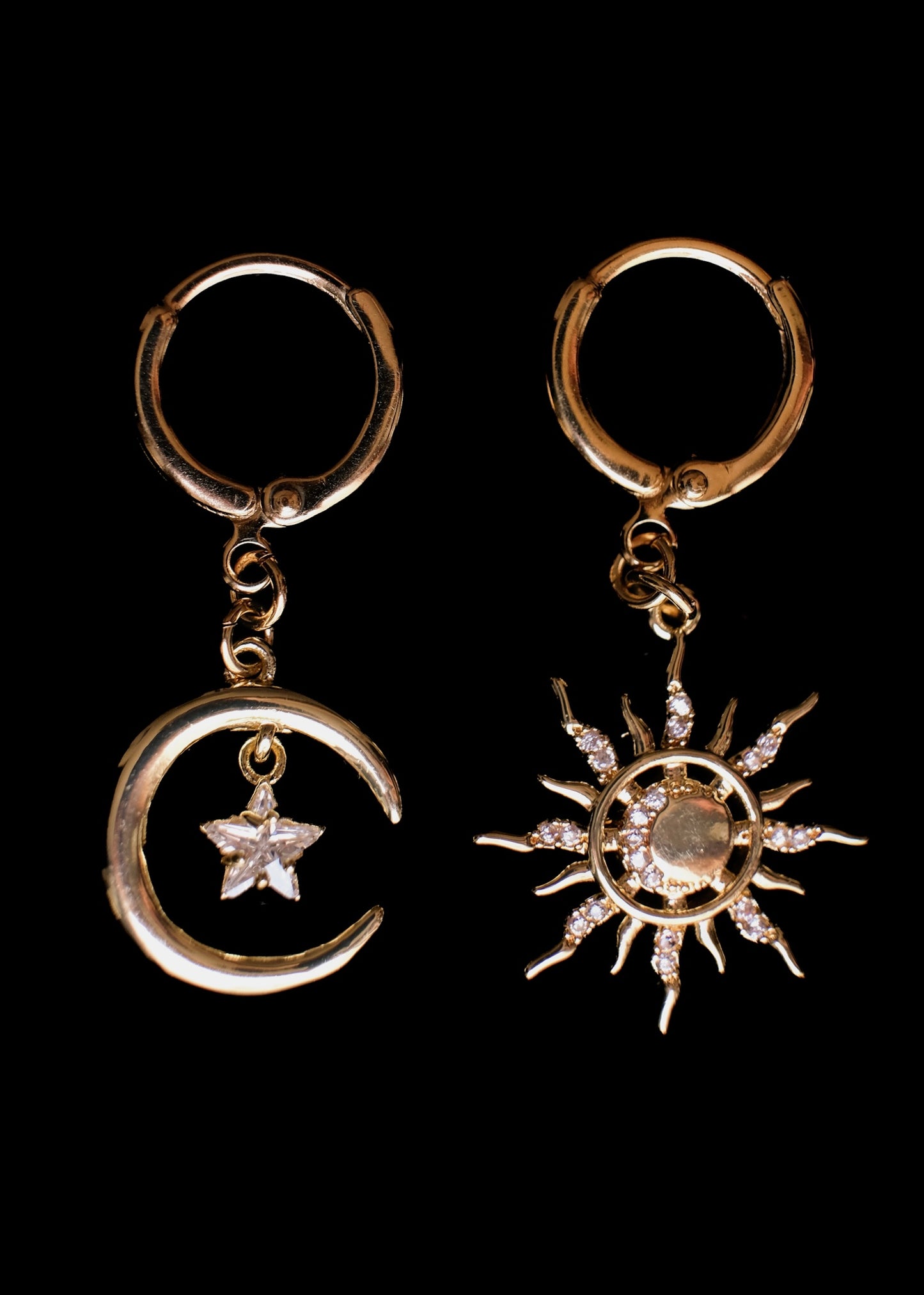 Solar Eclipse Earrings