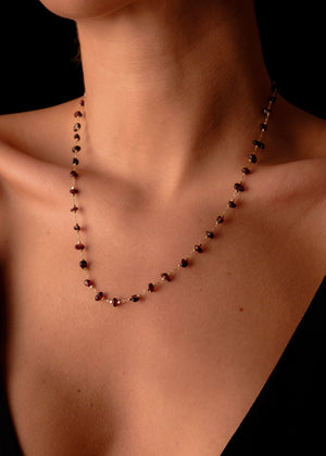 Granate 3 collares set