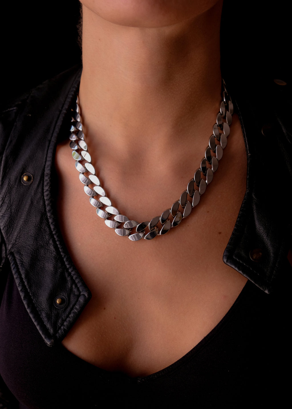 Debra silver chain