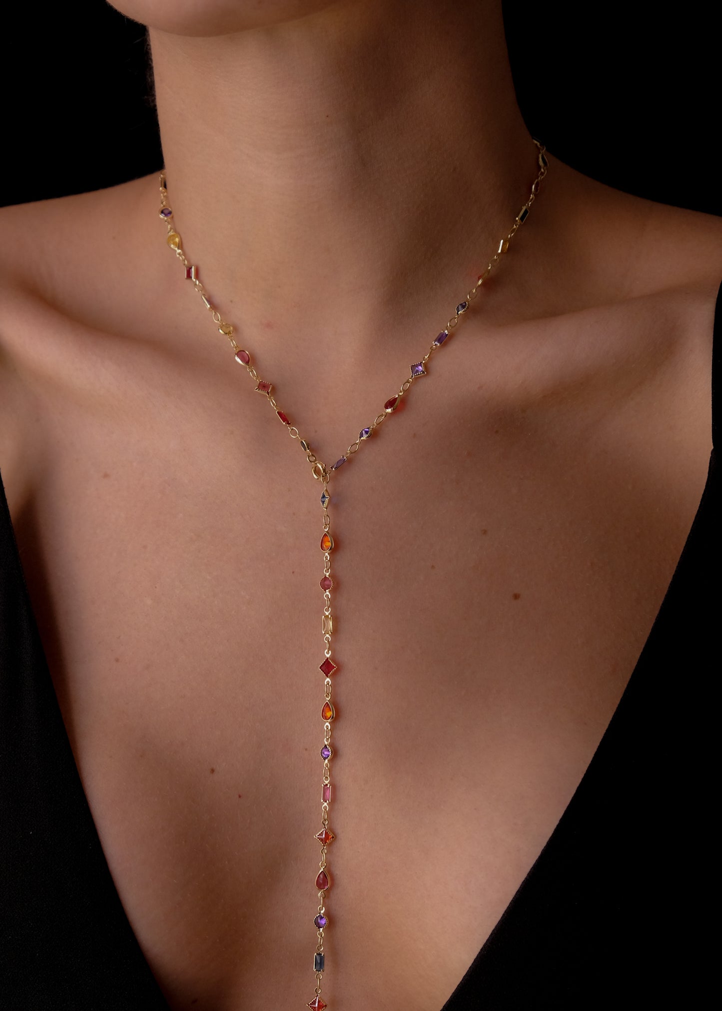 Chroma Chain Necklace 65