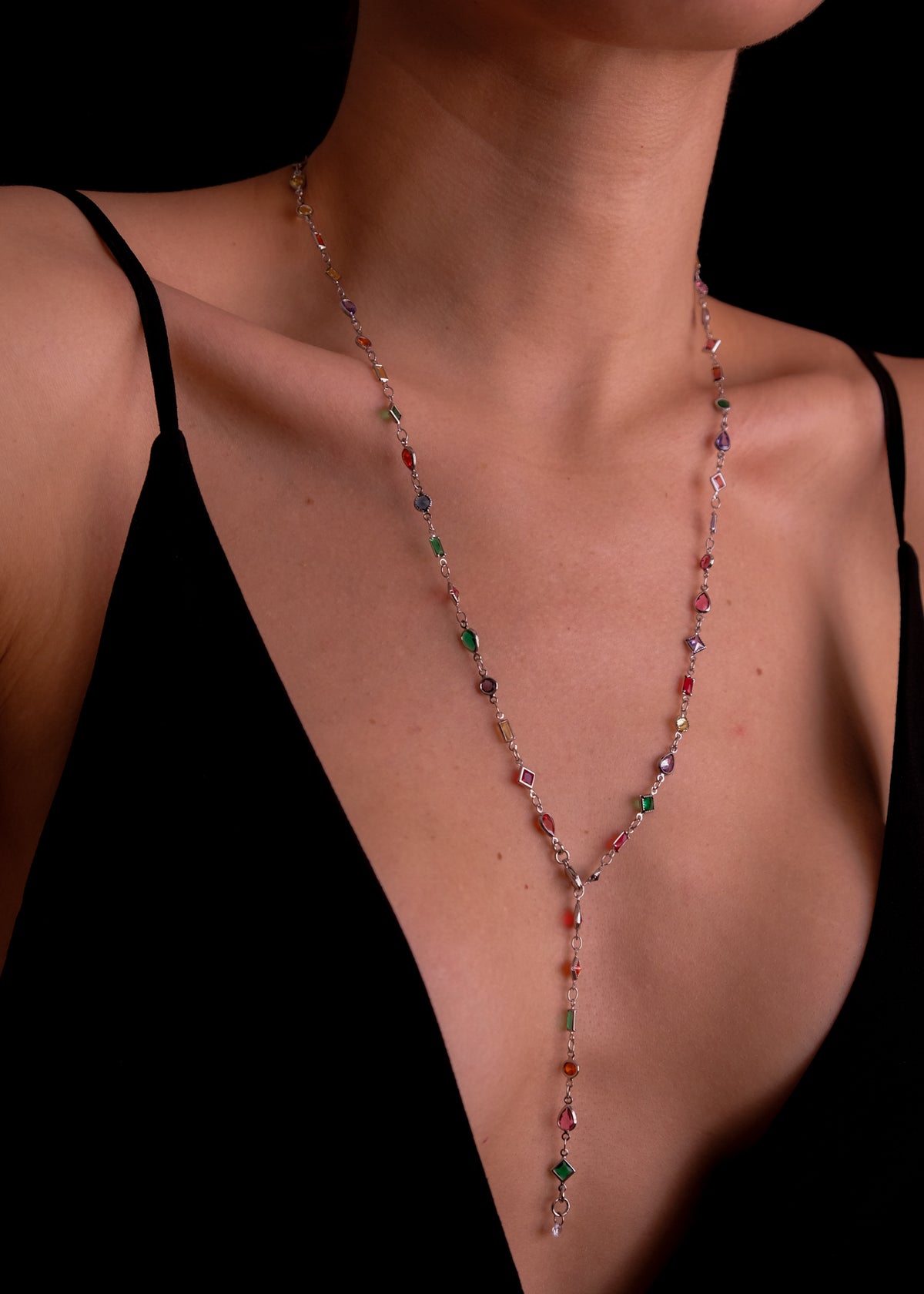 Chroma Silver Necklace 65