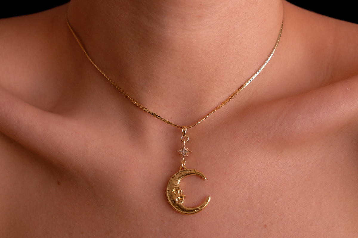 Moon • Star Choker