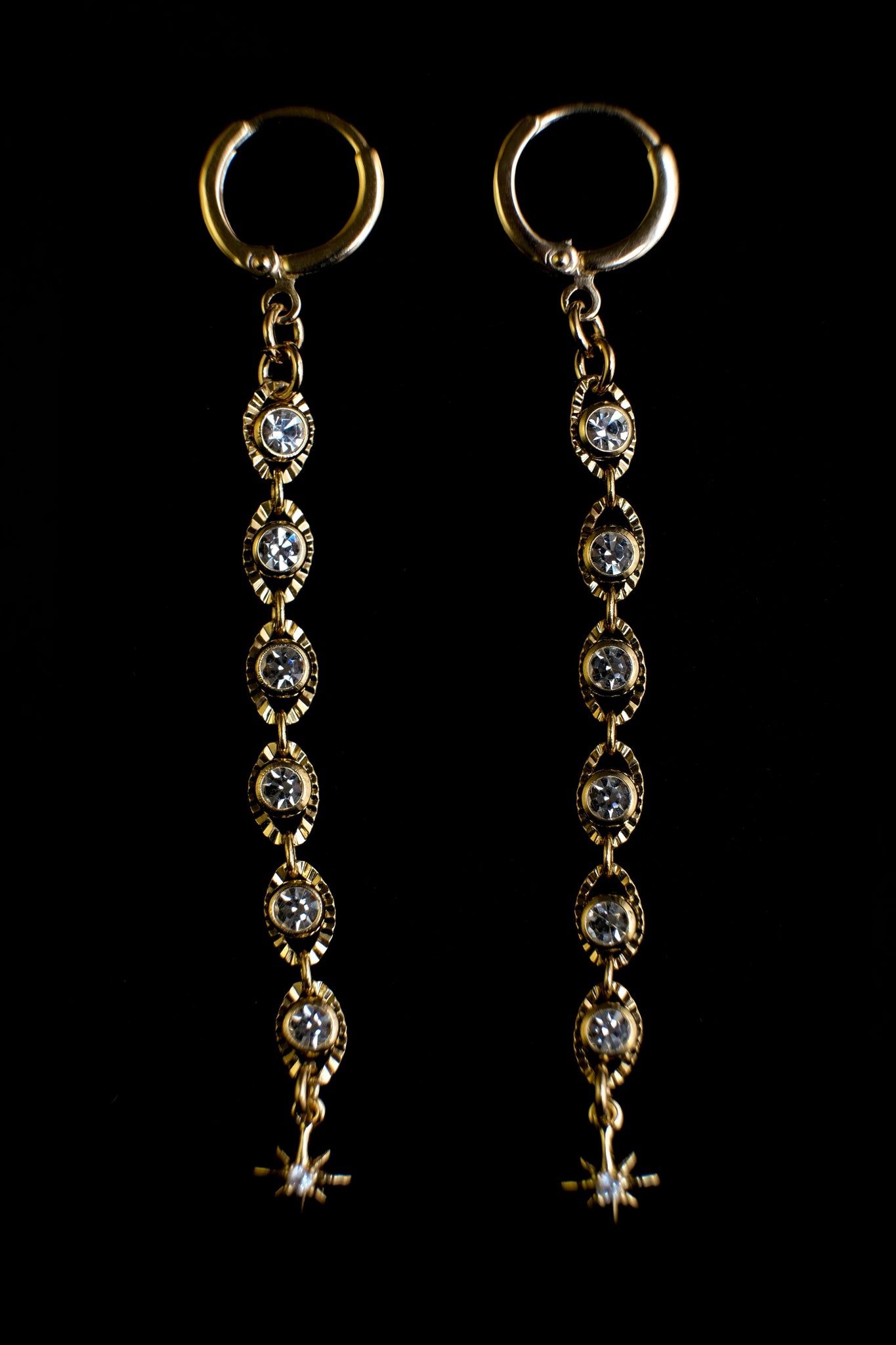 crystal earrings