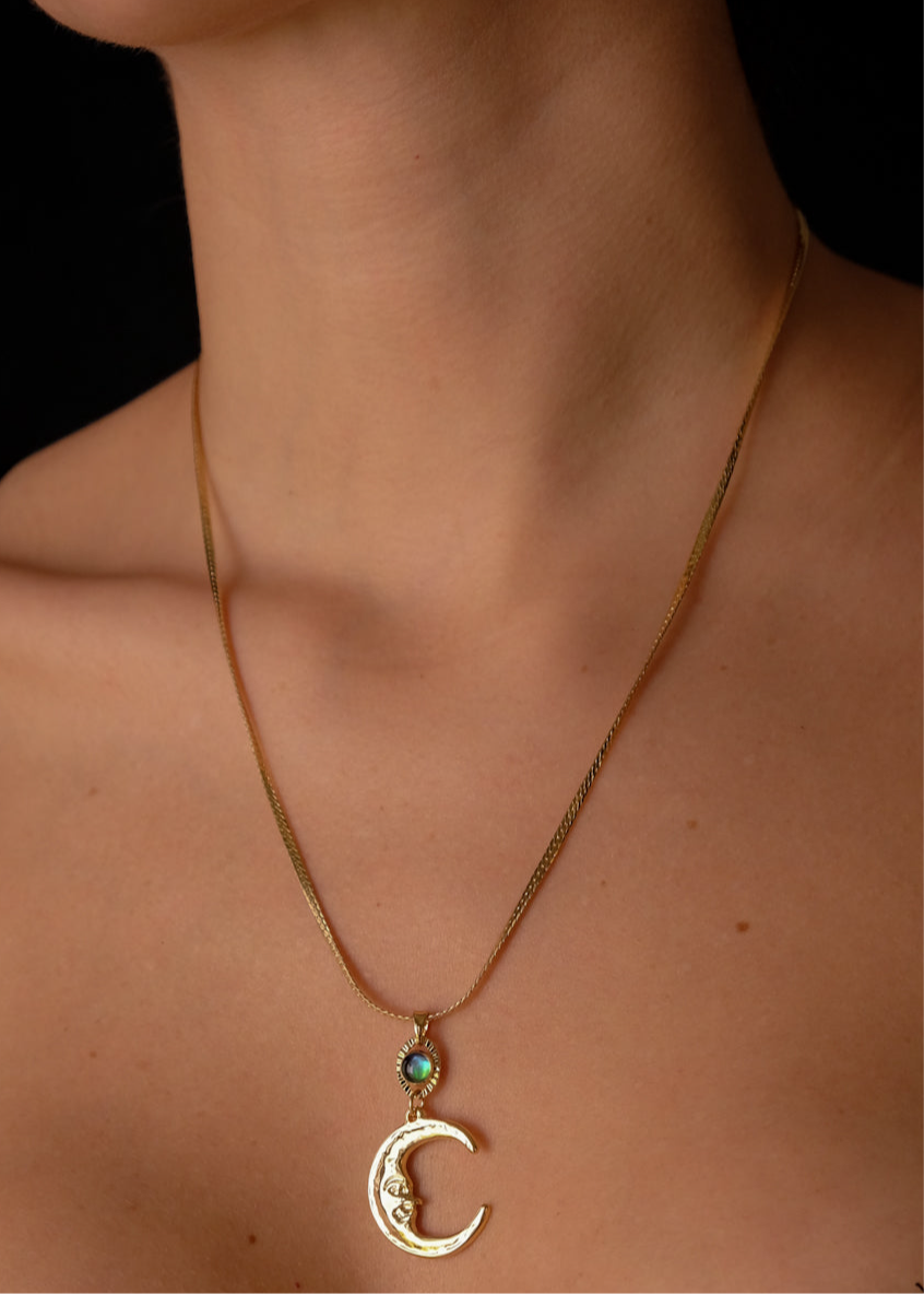Moon A Necklace