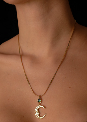 Moon A Necklace