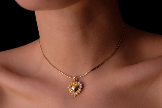 Sun Heart Choker