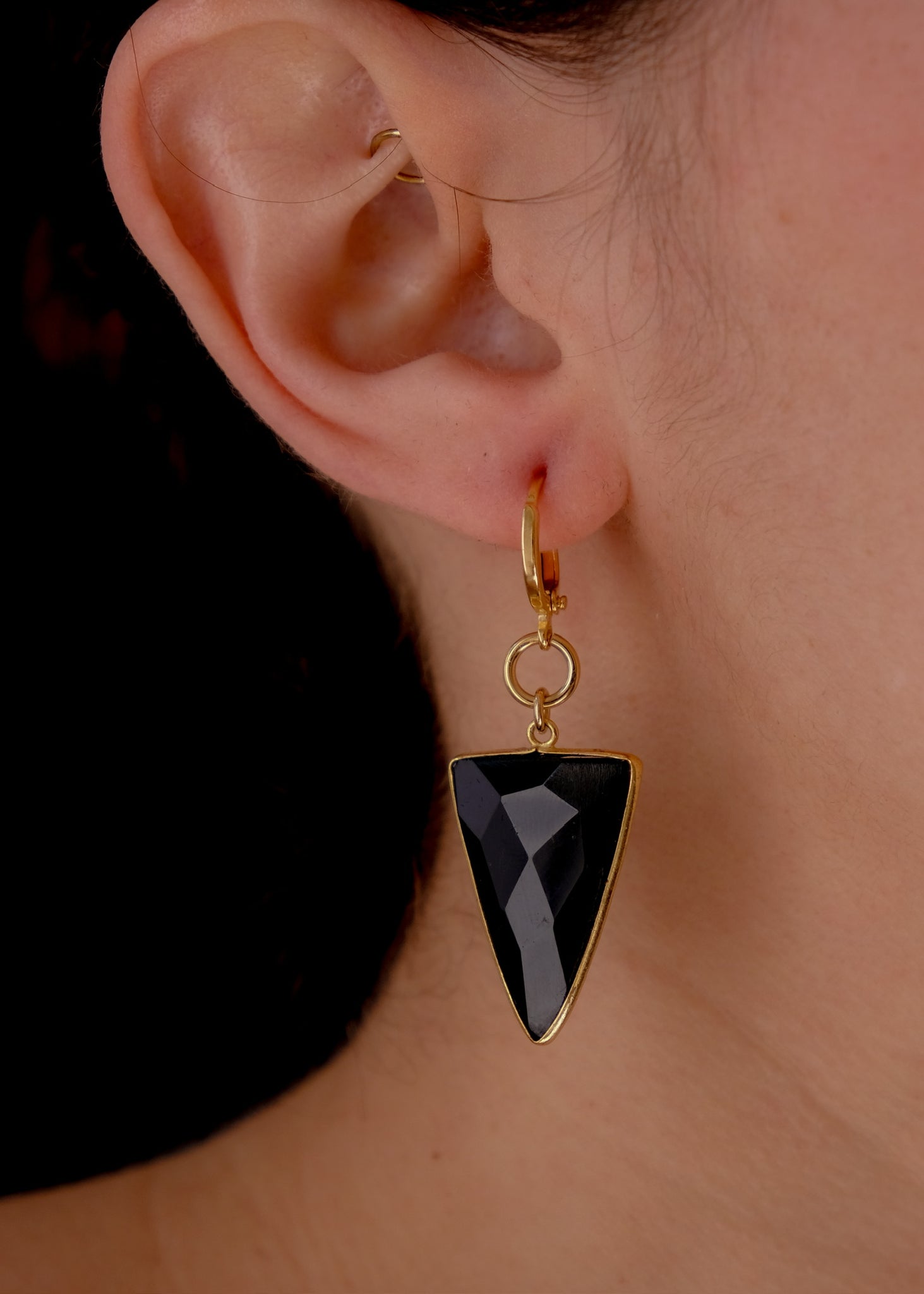 Onix earrings