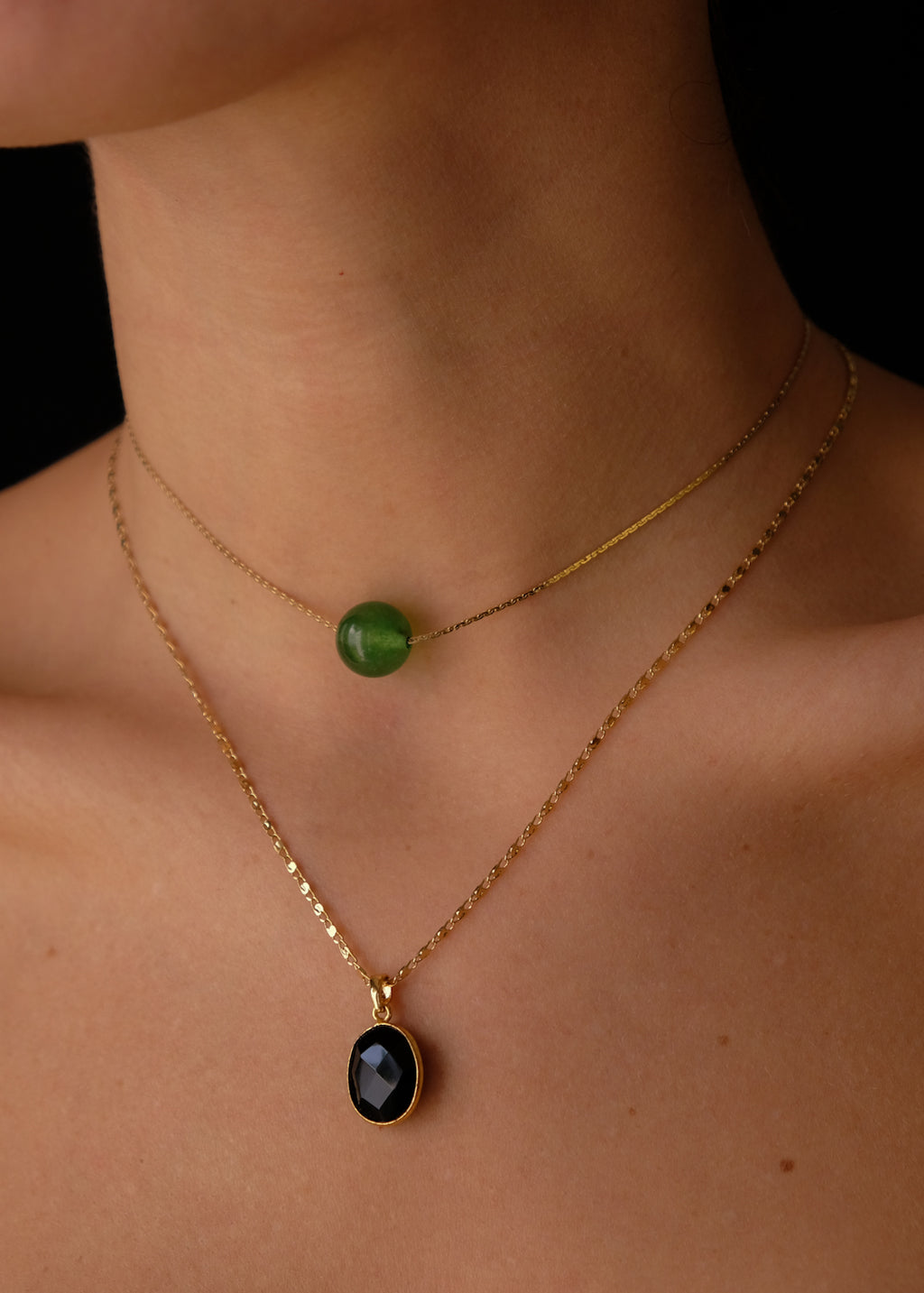 Jade and stone