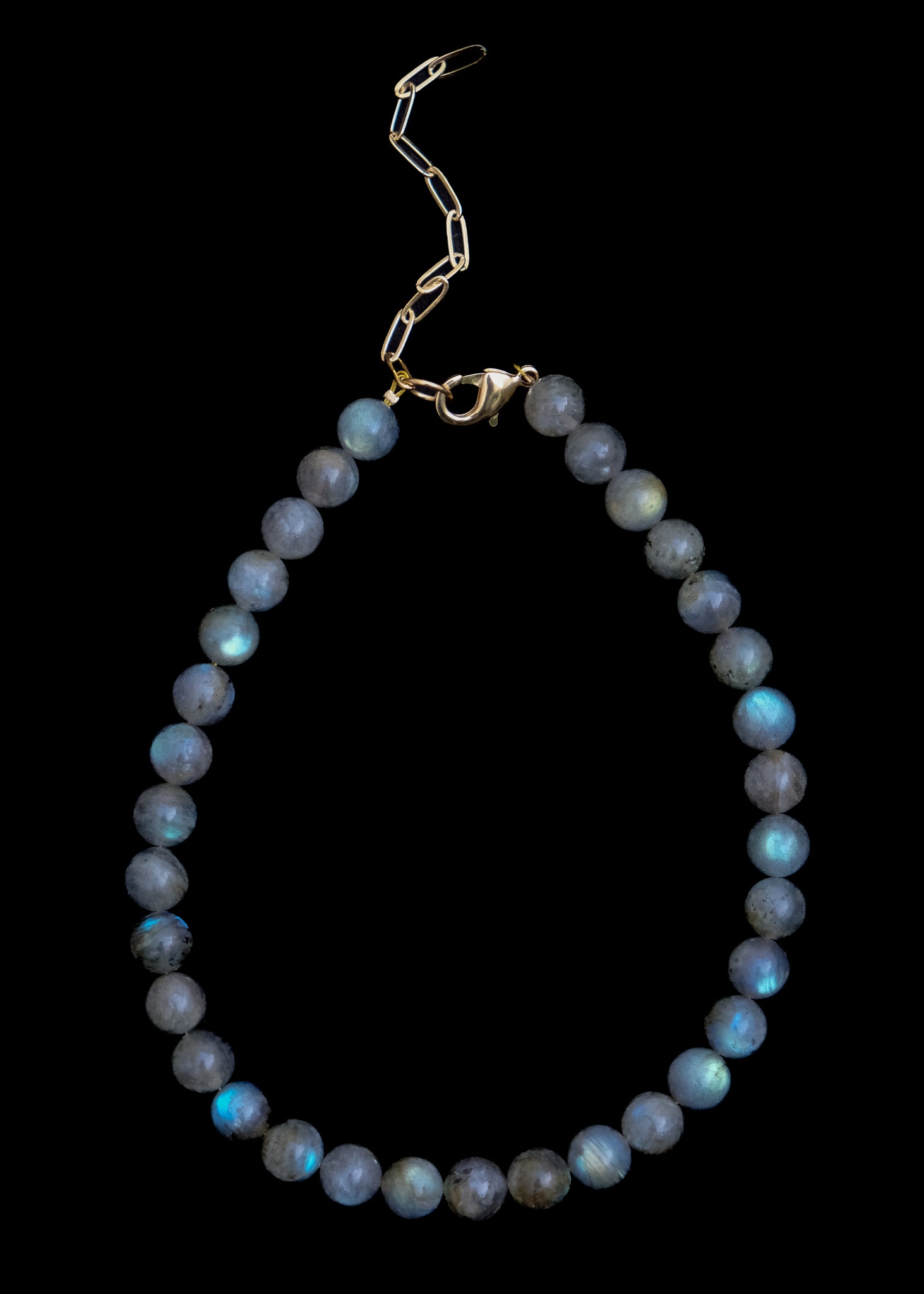 Labradorita gargantilla